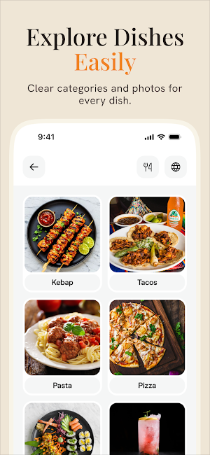 Tagamly Menu Screenshot 3