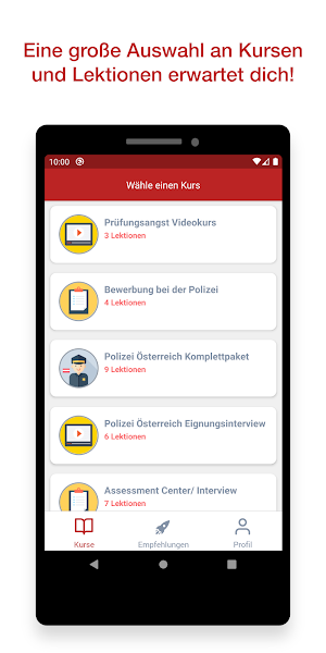 Polizei Österreich - Karriere Screenshot 1