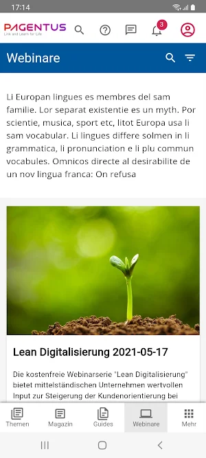 PAGENTUS internal Screenshot 3