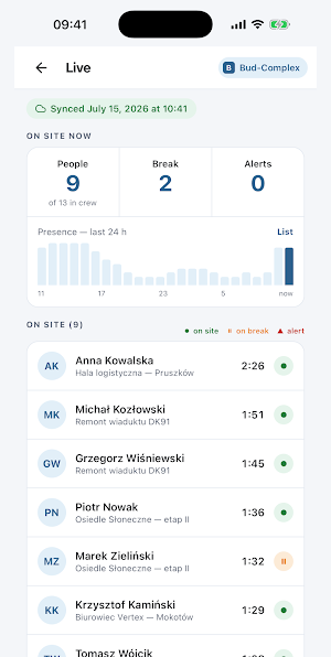 Crewmarshall: Crew & Time Screenshot 1