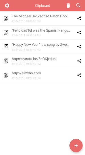 Clipboard Manager Screenshot 2