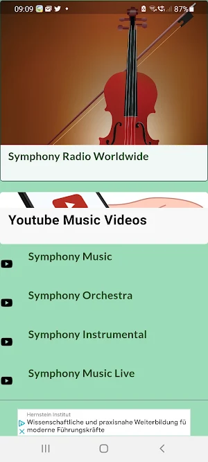 Symphony Music Radio Stations Screenshot 2