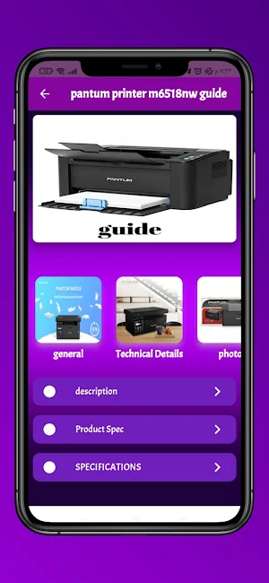 pantum printer m6518nw guide Screenshot 0