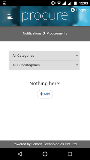 My Procure by Lemon Screenshot 2