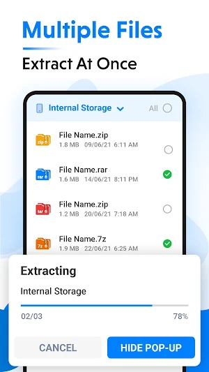 File Archiver - Extract, Unzip Screenshot 2