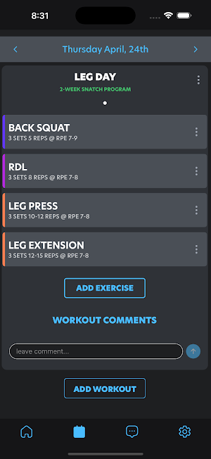 CoachLogik Screenshot 3
