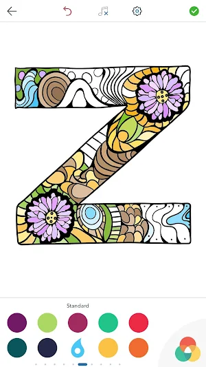 Alphabet Coloring Pages Screenshot 1