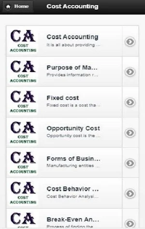 Cost accounting Screenshot 0