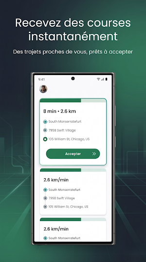 MiralDriver : Pour chauffeur Screenshot 1