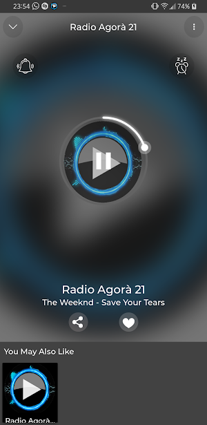 US Radio Agorà 21 Online App L Screenshot 0
