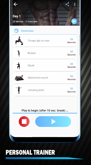 30 Day Fitness - Workout at Home to Lose Weight Screenshot 2