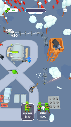 Hyper Loop Zombie Defense Screenshot 3