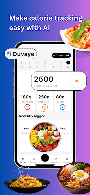 Duvaye - Ai Calorie tracker Screenshot 0