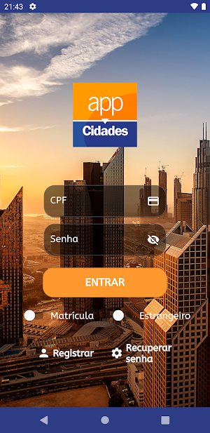 App Cidades Screenshot 0