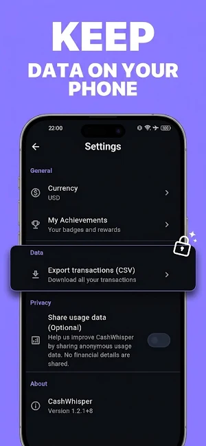 CashWhisper: Budget Expense AI Screenshot 3