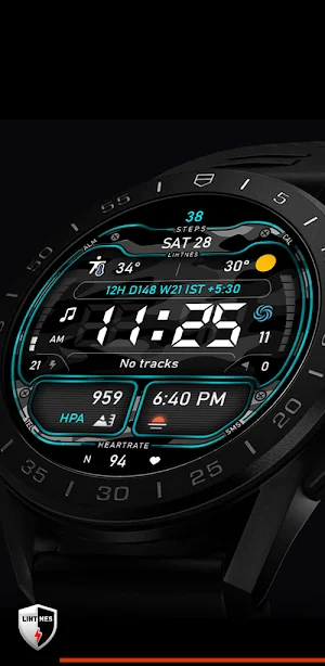 Digital Watch Face 010 Screenshot 1