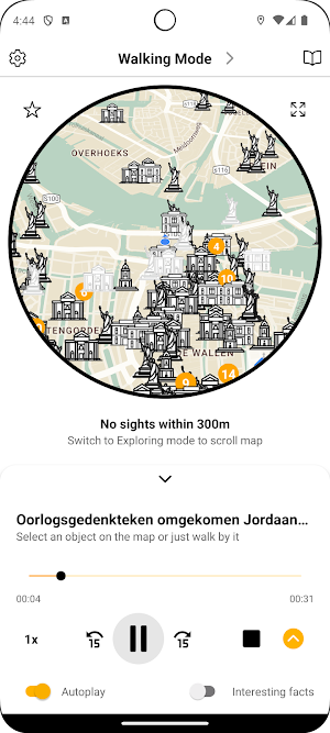 PurrWalk: Audio Guide Screenshot 1