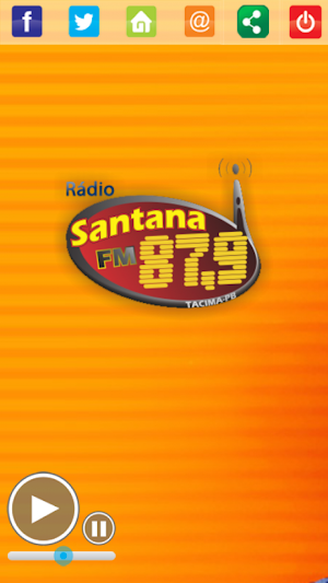 Rádio Santana FM - Tacima / PB Screenshot 2
