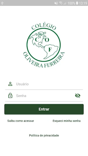 Colégio Oliveira Ferreira Screenshot 0