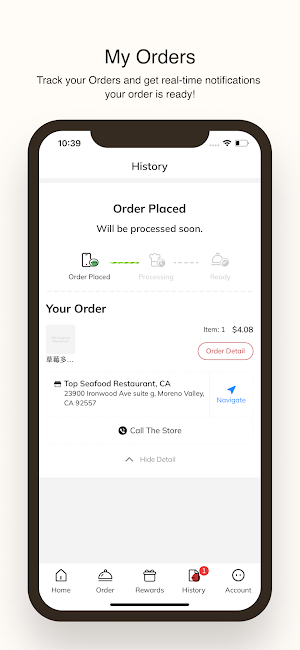 Top Seafood Restaurant Screenshot 3