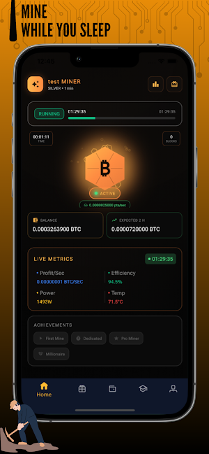 BitMine:Crypto Cloud Miner Screenshot 0