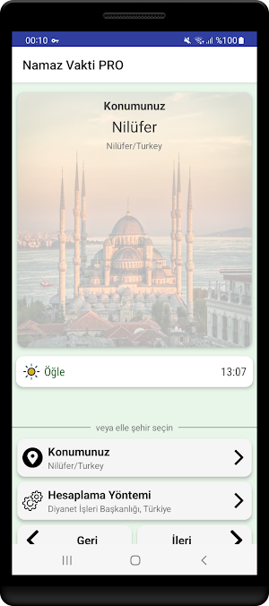 Azan Time - Quran Qiblah Pray Screenshot 1