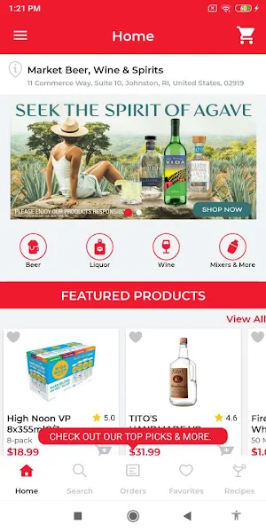 Market Beer, Wine, Spirits Screenshot 0