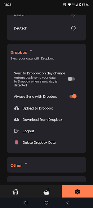 Nutrack Screenshot 3