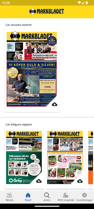 Markbladet Screenshot 0