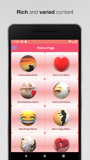 Status and Sweet Words Screenshot 2