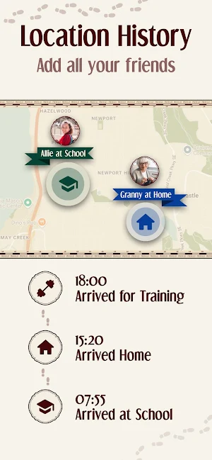 Protego: GPS location tracker Screenshot 2