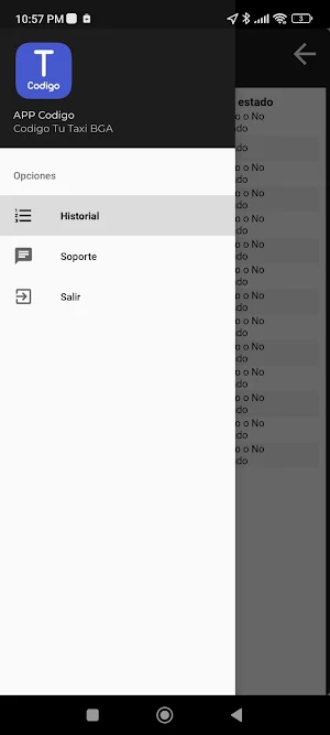 Código Tu Taxi BGA Screenshot 0
