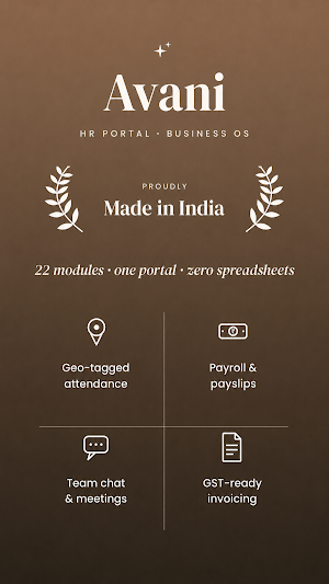 Avani HR Portal - Business OS Screenshot 2