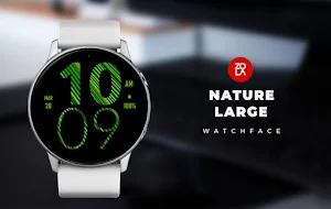 Nature Large Watch Face Screenshot 0