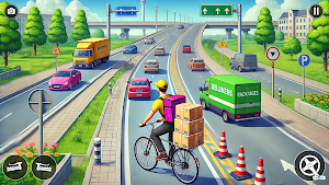 Paper Boy Delivery Games Screenshot 3