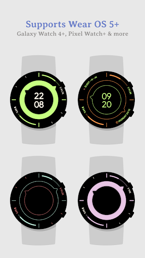 Arrow Hybrid - Muviz Watchface Screenshot 1