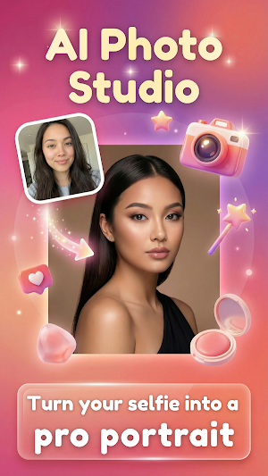 SelfAI: AI Photo Studio Editor Screenshot 0