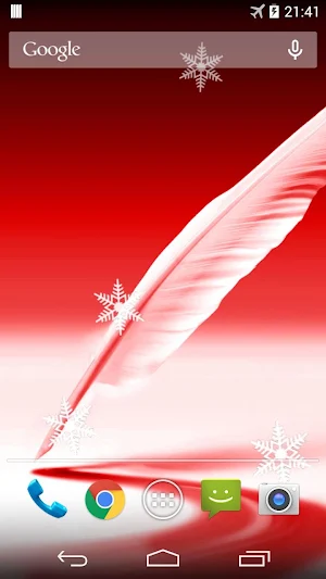 Feather Live Wallpaper Screenshot 2