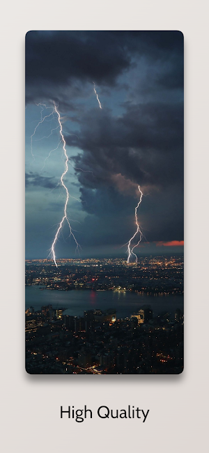Thunderstorm Wallpaper Screenshot 1