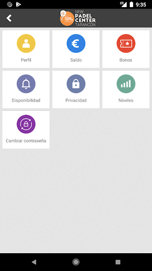 New Padel Center Screenshot 2