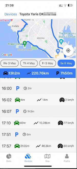 Traxelio Screenshot 1