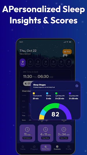 Sleep Tracker & Sleep Recorder Screenshot 1