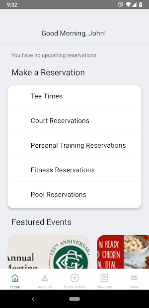 Greenville Country Club Screenshot 0