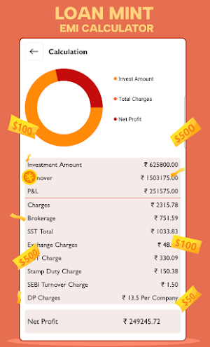 LoanMint - Loan EMI Calculator Screenshot 3