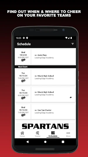 LEA Spartans Gameday Screenshot 1