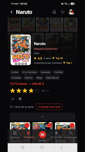 Homibi - Collection de mangas Screenshot 2