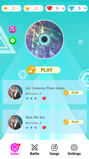 Lev Cameron Piano tiles Screenshot 0