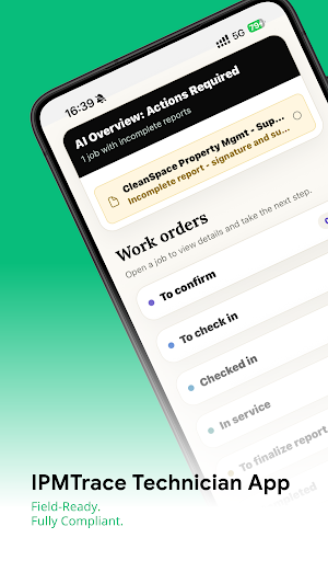 IPMTrace: Pest Control Jobs Screenshot 0
