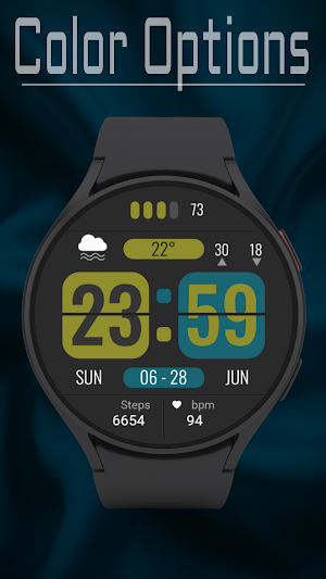 Flip Clock Watch Face Screenshot 2