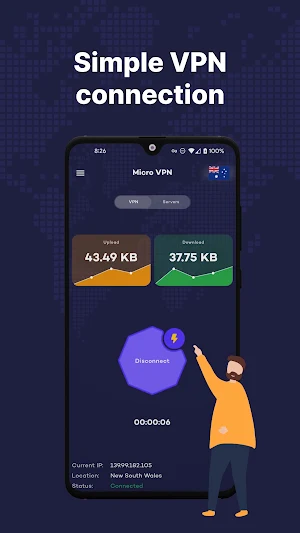 Micro VPN: Digital Safe Armor Screenshot 2